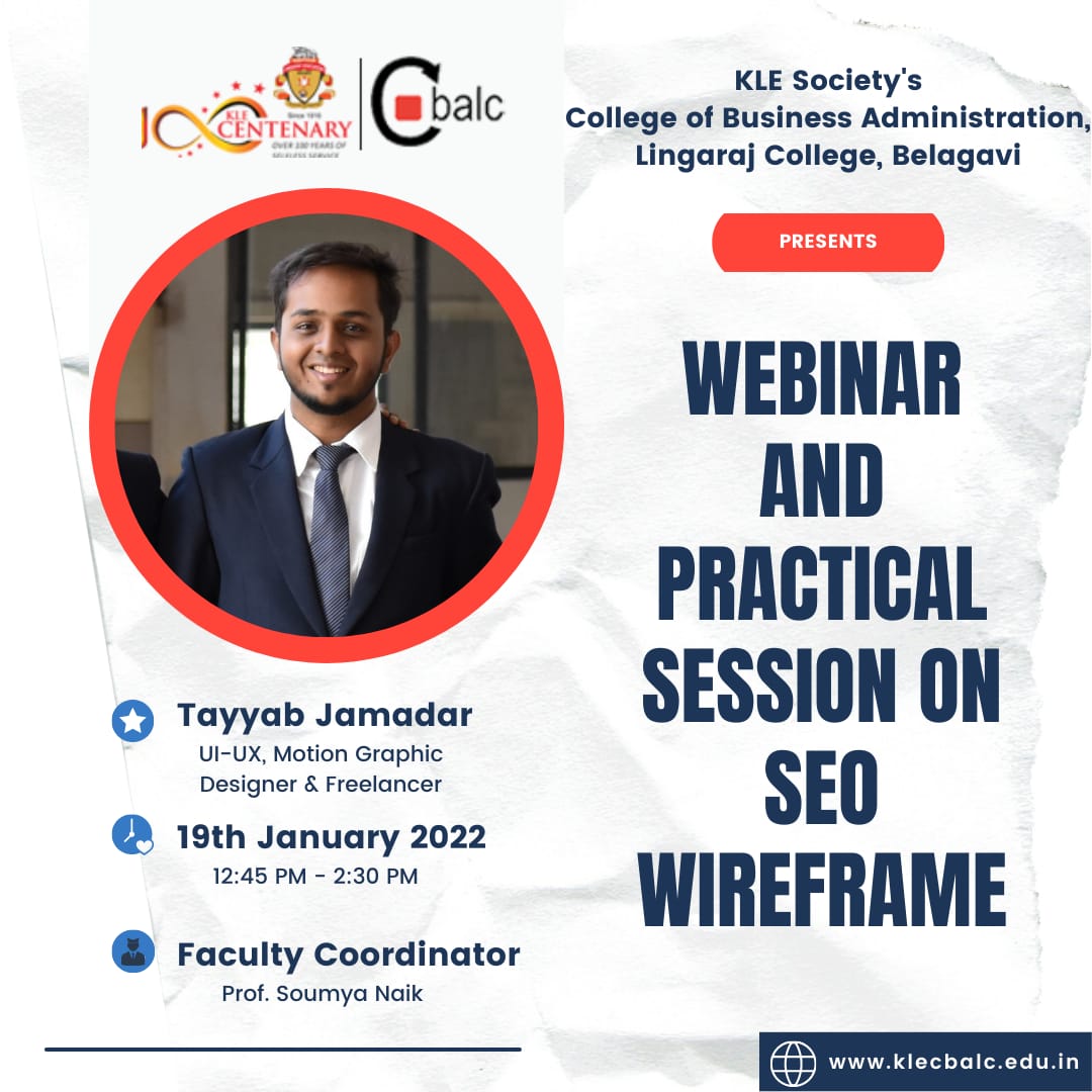 Webinar on SEO WIREFRAME