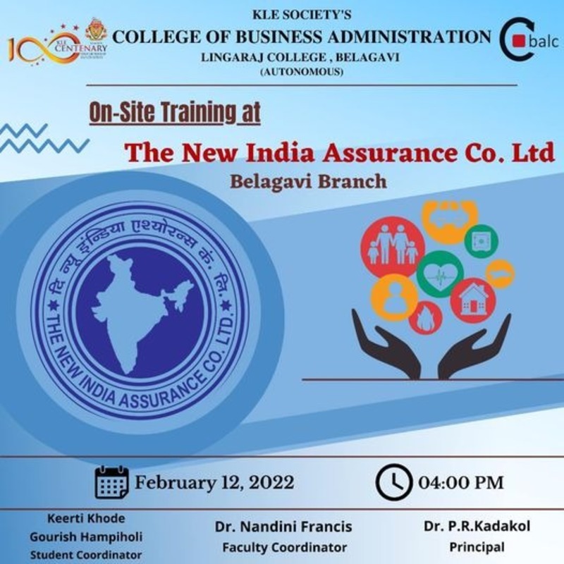 Onsite Training at The New India Assurance Co. Ltd.