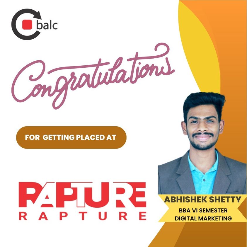 Warm Wishes to our Students for Getting Placed in – 2023