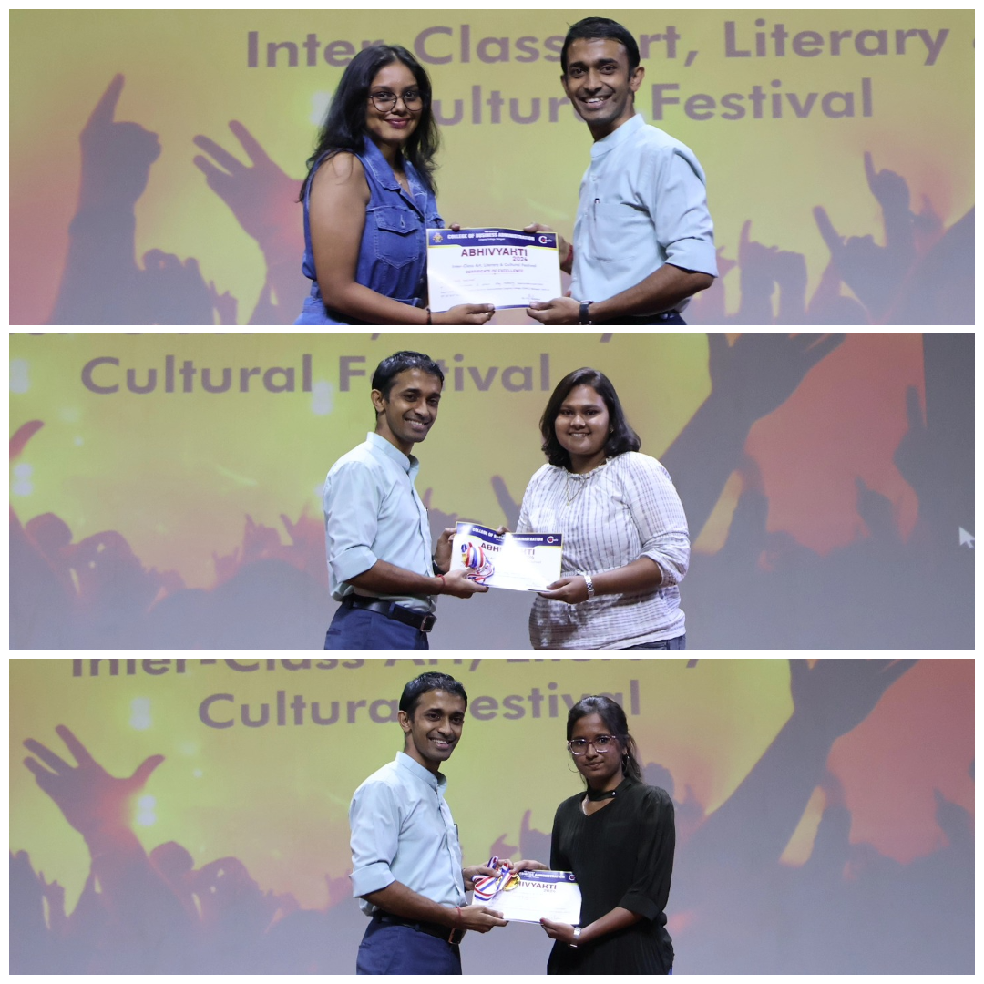 Abhivyakti 2024 – Winners of Clay Modelling Event
