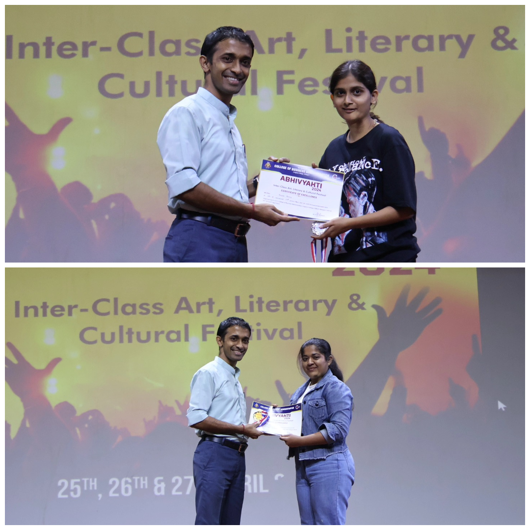 Abhivyakti 2024 – Winners of Best Out of Waste Event